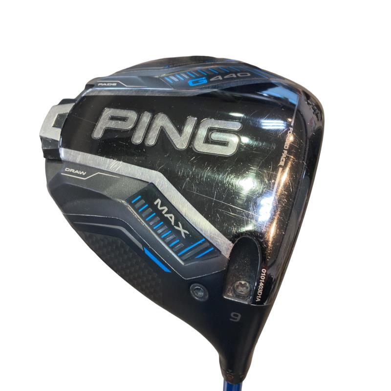【中古】 ピン G440 MAX  9° １番ウッド DR ALTA J CB BLUE(DR) (フレックスSR) メンズ 成人男性用 右利き 右用 C序列付ける ゴルフ野球クラブ
