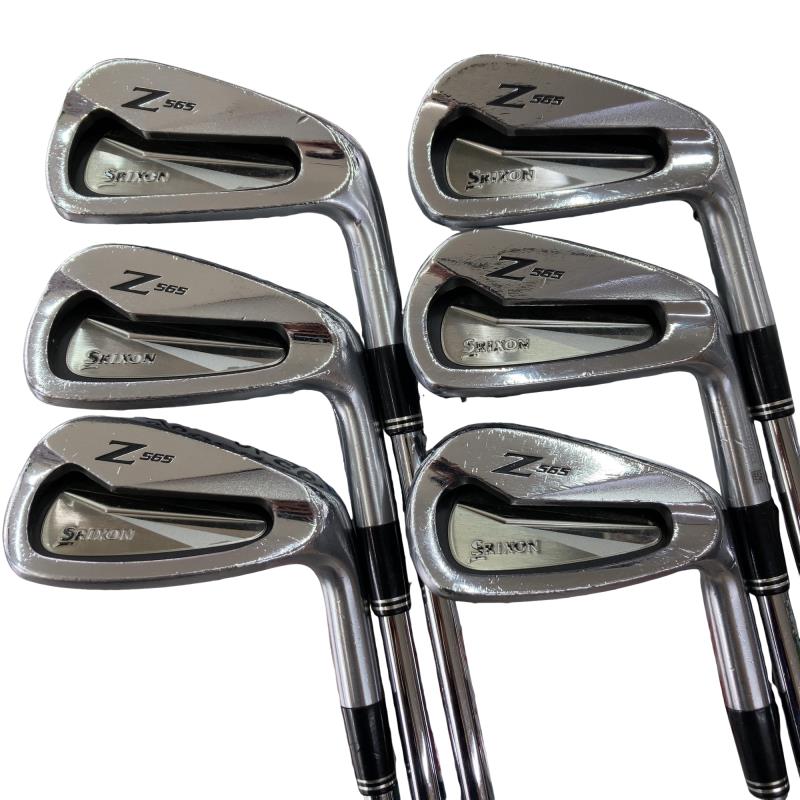 【中古】 ダンロップ SRIXON Z565 6S アイアンセット IR NS PRO 980GH D.S.T (フレックスS) メンズ 男性用 右利き 右用 Dランク ゴルフクラブ