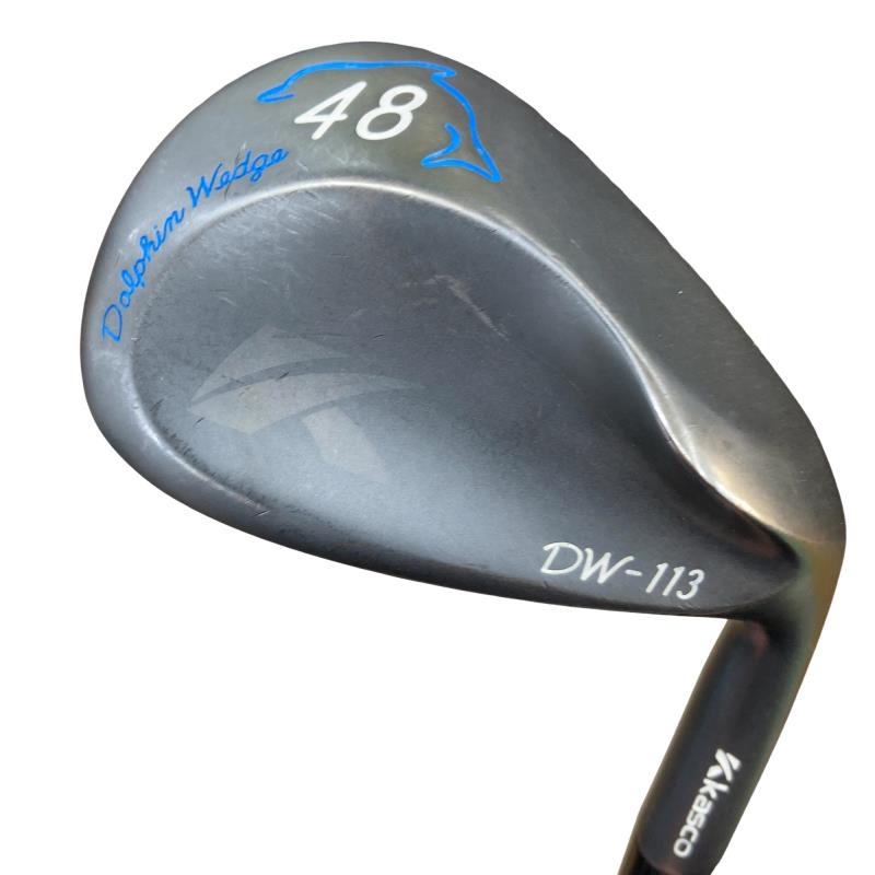 【中古】 キャスコ Dolphin Wedge DW-113 ブラック 48° ウェッジ WG Dynamic Gold (フレックスS) メンズ 男性用 右利き 右用 Cランク ゴルフクラブ