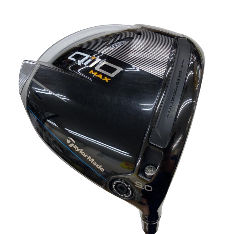 【中古】 テーラーメイド Qi10 MAX 9° ドライバー DR 純正特注シャフト (フレックスSR) メンズ 男性用 右利き 右用 Bランク ゴルフクラブ