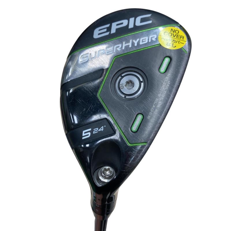【中古】 キャロウェイ EPIC SUPER HYBRID U5 ユーティリティ UT Diamana 55 for CW(2021 EPIC UT) (フレックスSR) メンズ 男性用 右利き 右用 Cランク ゴルフクラブ