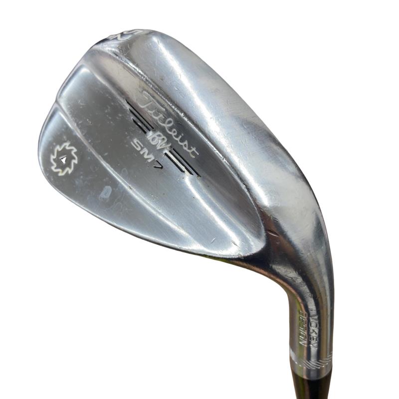 【中古】 タイトリスト VOKEY SPIN MILLED SM7 ツアークロム 52°/12°F ウェッジ WG NS PRO 950GH (フレックスS) メンズ 男性用 右利き 右用 Cランク ゴルフクラブ
