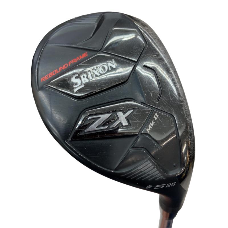 【中古】 ダンロップ SRIXON ZX Mk II HYBRID H5 ユーティリティ UT Diamana ZX-II 60 for Hybrid (フレックスS) メンズ 男性用 右利き 右用 Cランク ゴルフクラブ