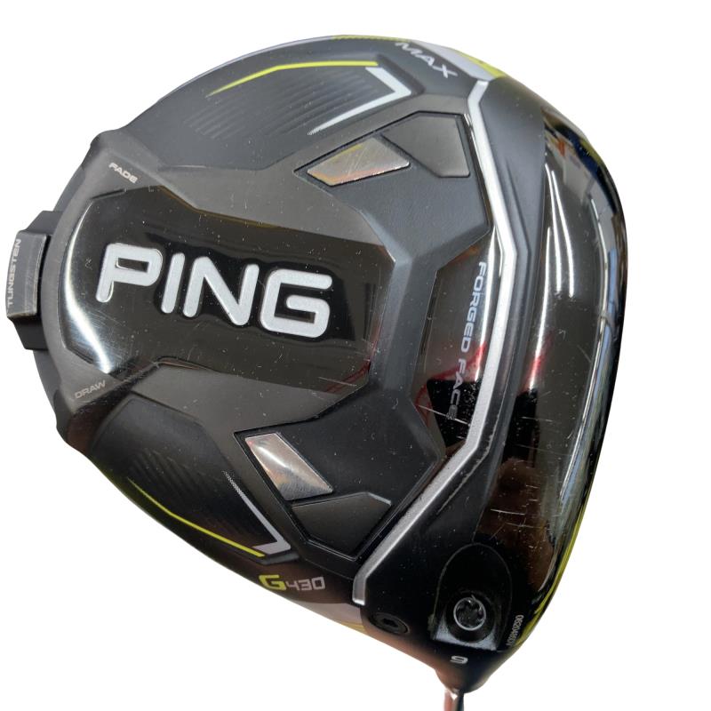 【中古】 ピン G430 MAX  9° １番ウッド DR PING TOUR 2.0 BLACK 65(DR) (フレックスX) メンズ 成人男性用 右利き 右用 C位置づける ゴルフ野球クラブ