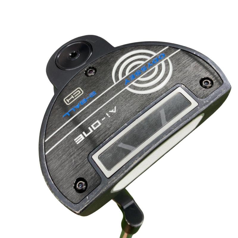 【中古】 オデッセイ Ai-ONE 2-BALL CH 34in パター PT STROKE LAB 90 スチール写真 (フレックス余分の物) メンズ 成人男性用 右利き 右用 C序列付ける ゴルフ野球クラブ