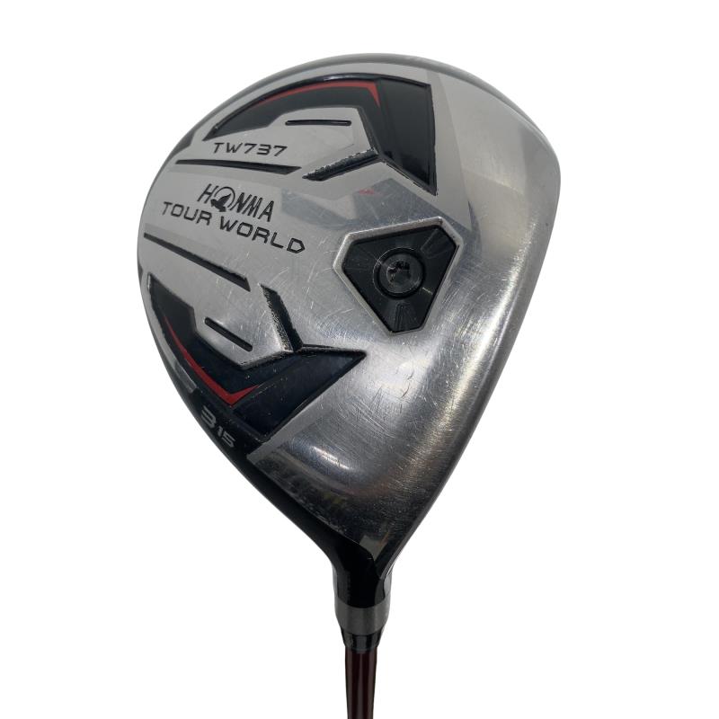 【中古】 本間ゴルフ TOUR WORLD TW737 3W(15°) フェアウェイウッド FW VIZARD EX-C65 (フレックスSR) メンズ 男性用 右利き 右用 Cランク ゴルフクラブ