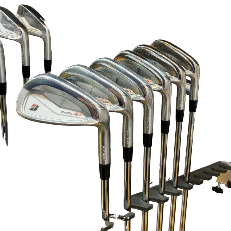 【中古】 ブリヂストン BRIDGESTONE 242CB+ 6S アイアンセット IR NS PRO MODUS3 TOUR105 (フレックスS) メンズ 男性用 右利き 右用 Cランク ゴルフクラブ