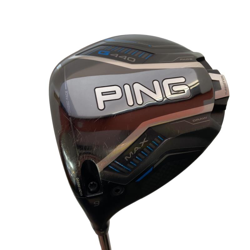 【中古】 ピン G440 MAX  9° レフティ １番ウッド DR PING TOUR 2.0 CHROME 65(DR) (フレックスX) メンズ 成人男性用 左ぎっちょ レフティ 左用 C位置付ける ゴルフ野球クラブ ゴルフ-スポーツ・アウトドア-ドライバー