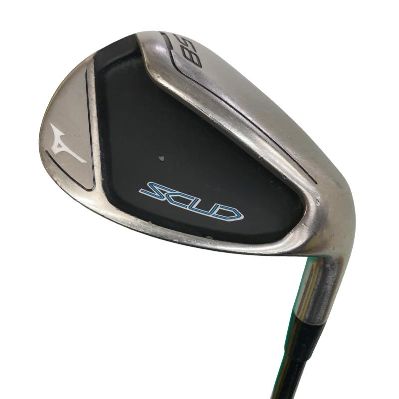 【中古】 ミズノ SCUD 58° ウェッジ WG EXSAR(SCUD) (フレックス余分の物) メンズ 成人男性用 右利き 右用 D序列付ける ゴルフ野球クラブ