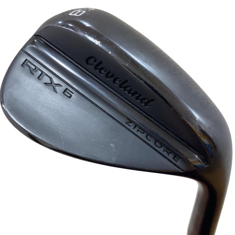【中古】 クリーブランド Cleveland RTX-6 ZIPCORE 黒いこと繻子 58°/12° FULL ウェッジ WG Dynamic Gold (フレックスS) メンズ 成人男性用 右利き 右用 C位置づける ゴルフ野球クラブ