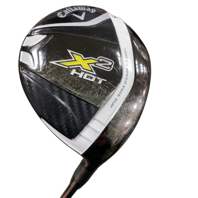 【中古】 キャロウェイ X2 HOT  5W フェアウェイウッド FW X2 HOT(公明正大通い路) (フレックスR) メンズ 成人男性用 右利き 右用 C位置づける ゴルフ野球クラブ