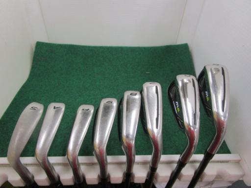 【中古】 仕立て屋御手伝いさん M2(2017)  8S USA アイアン仕掛ける IR REAX 75(M2 2017IR) (フレックスS) メンズ 成人男性用 右利き 右用 C序列付ける ゴルフ野球クラブ