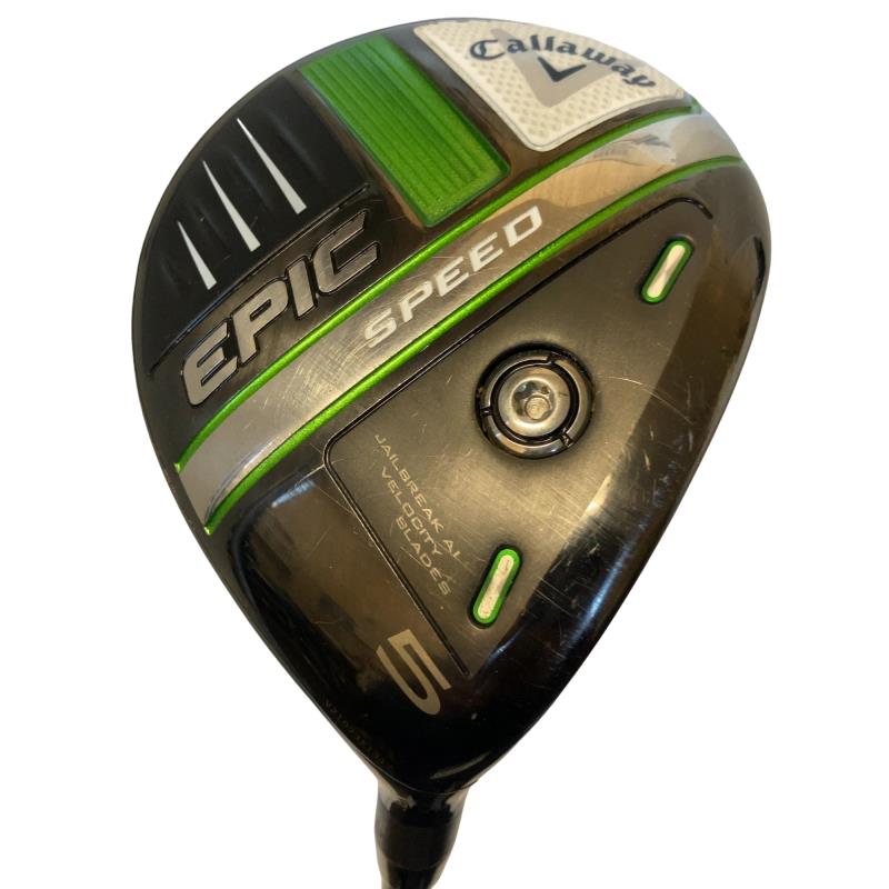 【中古】 キャロウェイ EPIC SPEED 5W フェアウェイウッド FW リシャフト (フレックスその他) メンズ 男性用 右利き 右用 Cランク ゴルフクラブ