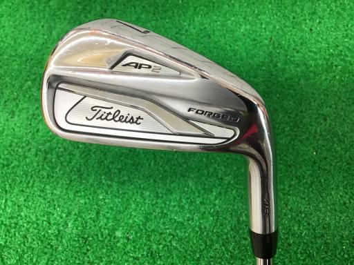 【中古】 タイトリスト Titleist AP2 718 6S アイアン書き割り IR AMT TOUR WHITE (フレックスS) メンズ 成人男性用 右利き 右用 C位置づける ゴルフ野球クラブ