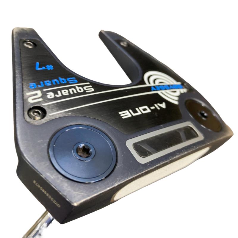 【中古】 オデッセイ Ai-ONE SQUARE 2 SQUARE #7 34in パター PT STROKE LAB 90 スチール写真 (フレックス余分の物) メンズ 成人男性用 右利き 右用 C価値づける ゴルフ野球クラブ