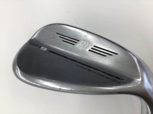 【中古】 タイトリスト VOKEY SPIN MILLED SM9 ツアークロム 56°/14°F ウェッジ WG NS PRO 950GH neo (フレックスS) メンズ 男性用 右利き 右用 Cランク ゴルフクラブ