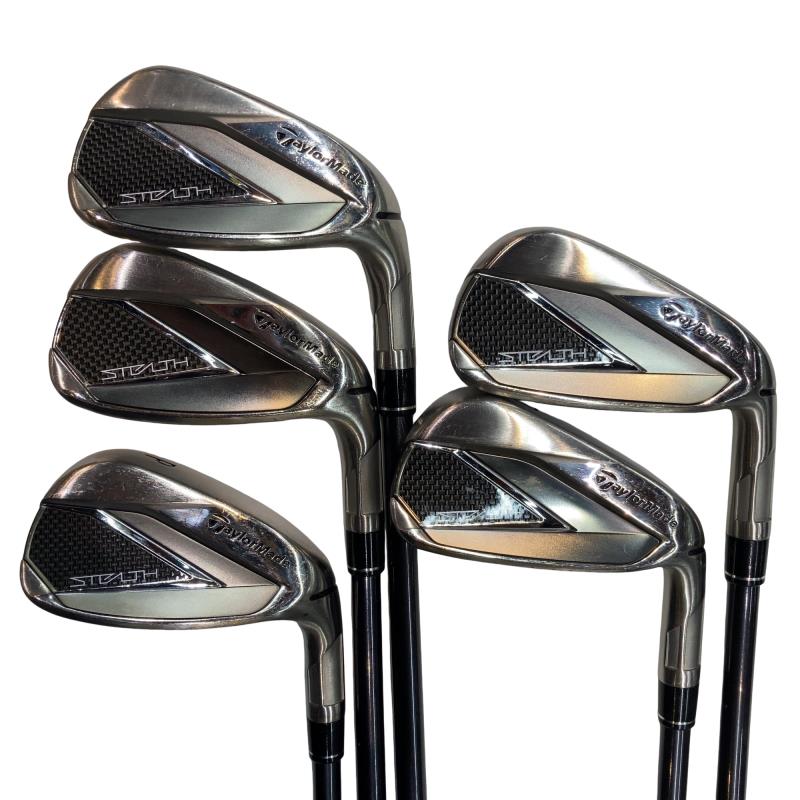 【中古】 テーラーメイド STEALTH 5S アイアンセット IR TENSEI RED TM60(STEALTH IR) (フレックスS) メンズ 男性用 右利き 右用 Cランク ゴルフクラブ｜ゴルフパートナー 中古クラブ店