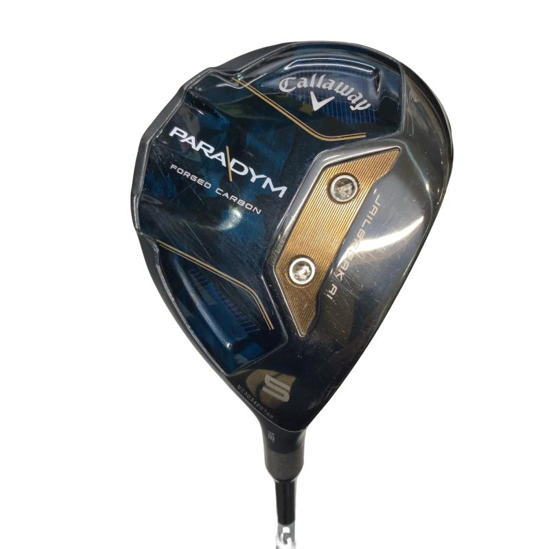【中古】 キャロウェイ PARADYM 5W フェアウェイウッド FW 純正特注シャフト (フレックスS) メンズ 男性用 右利き 右用 Cランク ゴルフクラブ