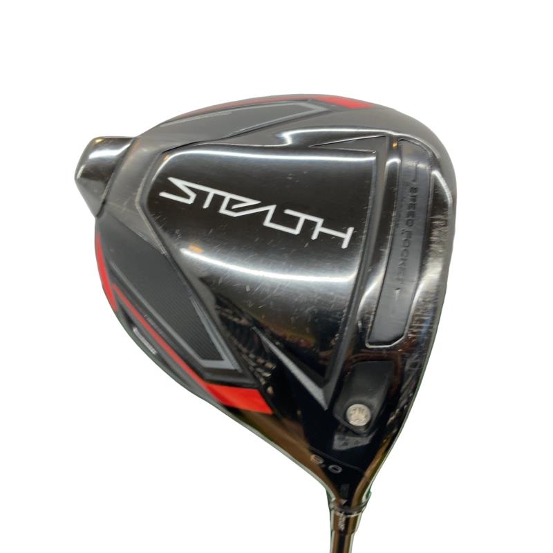 【中古】 テーラーメイド STEALTH 9° ドライバー DR TENSEI RED TM50(STEALTH DR) (フレックスS) メンズ 男性用 右利き 右用 Cランク ゴルフクラブ