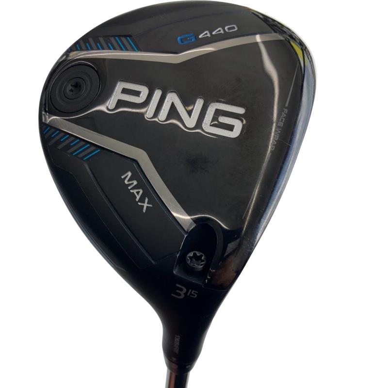 【中古】 ピン G440 MAX 3W フェアウェイウッド FW PING TOUR 2.0 CHROME 65(FW) (フレックスR) メンズ 男性用 右利き 右用 Cランク ゴルフクラブ