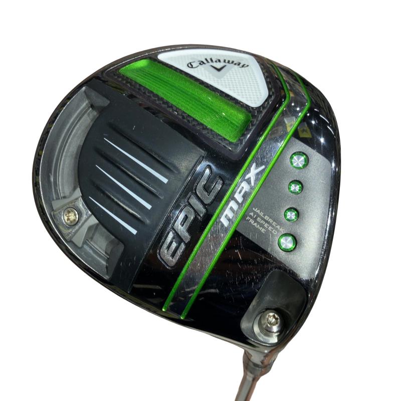 【中古】 キャロウェイ EPIC MAX 9&deg; ドライバー DR 純正特注シャフト (フレックスS) メンズ 男性用 右利き 右用 Cランク ゴルフクラブ｜ゴルフパートナー 中古クラブ店