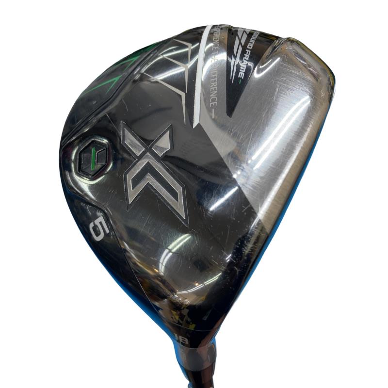 【中古】 ダンロップ XXIO(2022) eks 5W フェアウェイウッド FW Miyazaki AX-2(FW) (フレックスS) メンズ 男性用 右利き 右用 Cランク ゴルフクラブ