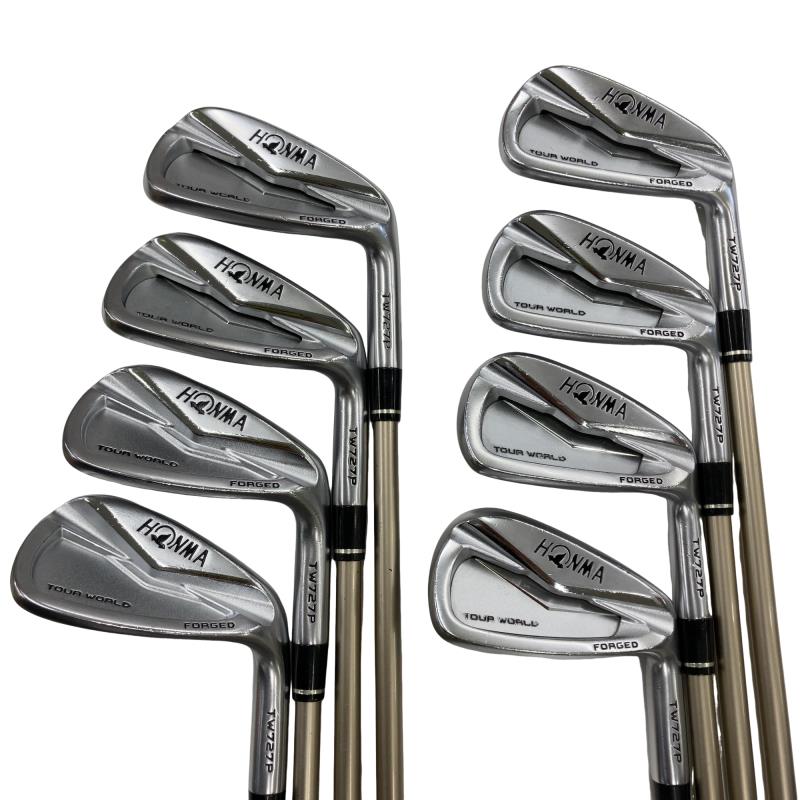 【中古】 本間ゴルフ TOUR WORLD TW727P FORGED  8S アイアン書き割り IR VIZARD I55 (フレックスR) メンズ 成人男性用 右利き 右用 D位置づける ゴルフ野球クラブ