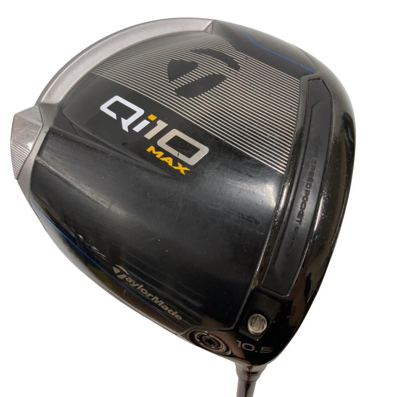 【中古】 テーラーメイド Qi10 MAX 10.5° ドライバー DR リシャフト (フレックスその他) メンズ 男性用 右利き 右用 Dランク ゴルフクラブ|ゴルフパートナー 中古クラブ店