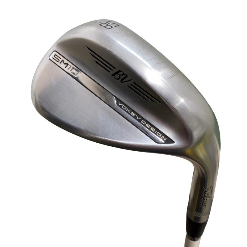 【中古】 タイトリスト VOKEY SPIN MILLED SM10 ツアークロム 58°/10°S ウェッジ WG Dynamic Gold (フレックスS) メンズ 男性用 右利き 右用 Cランク ゴルフクラブ