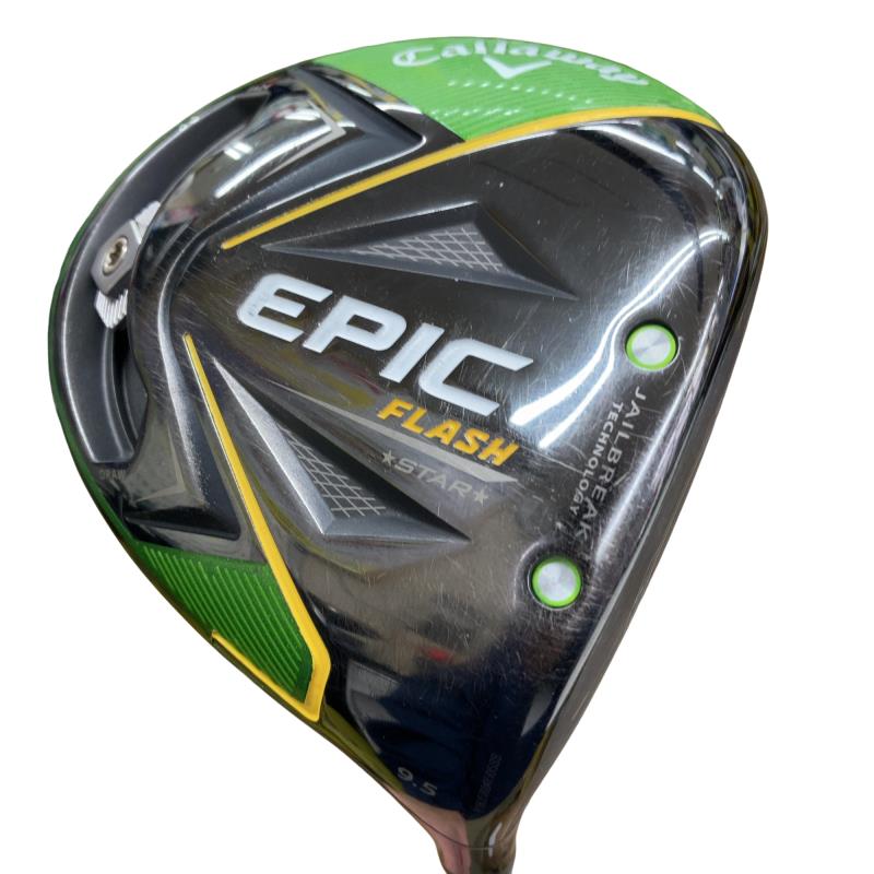 【中古】 キャロウェイ EPIC FLASH STAR  9.5° １番ウッド DR Speeder EVOLUTION for CW(１番ウッド) (フレックスS) メンズ 成人男性用 右利き 右用 C序列付ける ゴルフ野球クラブ