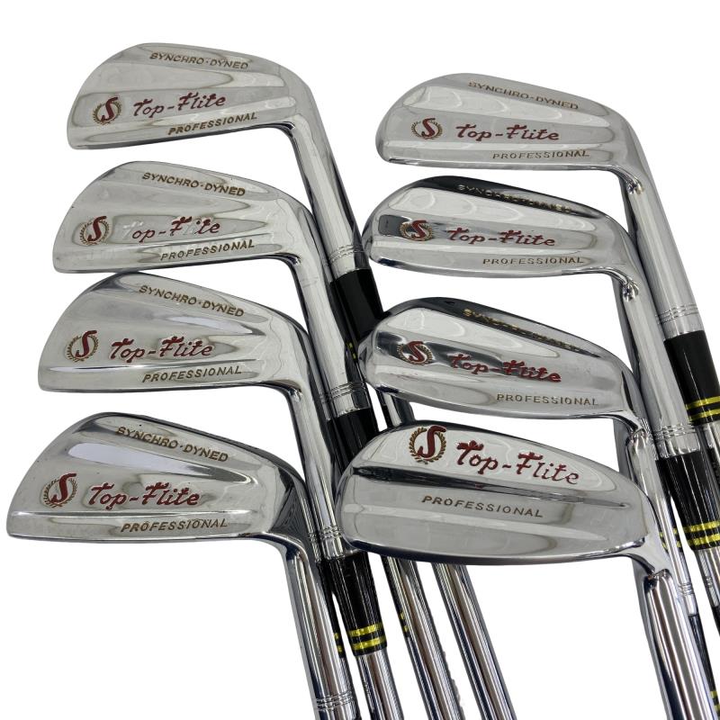 【中古】 スポルディング Top Flite 赤とっ始め 8S アイアン仕掛ける IR Dynamic (フレックスS) メンズ 成人男性用 右利き 右用 D序列付ける ゴルフ野球クラブ