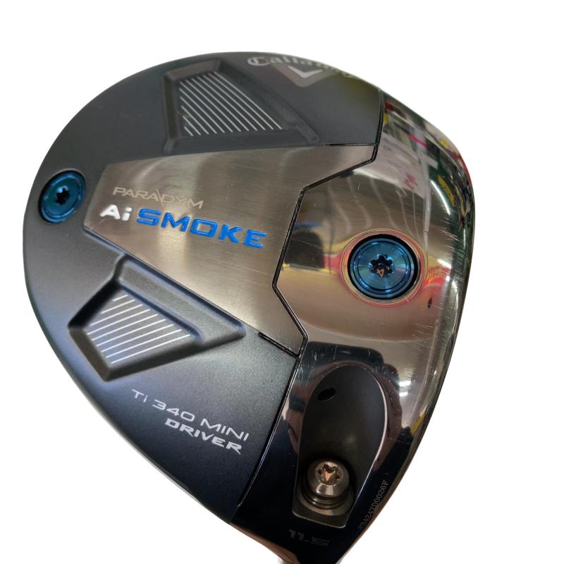 【中古】 キャロウェイ PARADYM Ai SMOKE Ti 340 MINI 11.5° １番ウッド DR 完全無欠特注立て坑 (フレックスS) メンズ 成人男性用 右利き 右用 B序列付ける ゴルフ野球クラブ