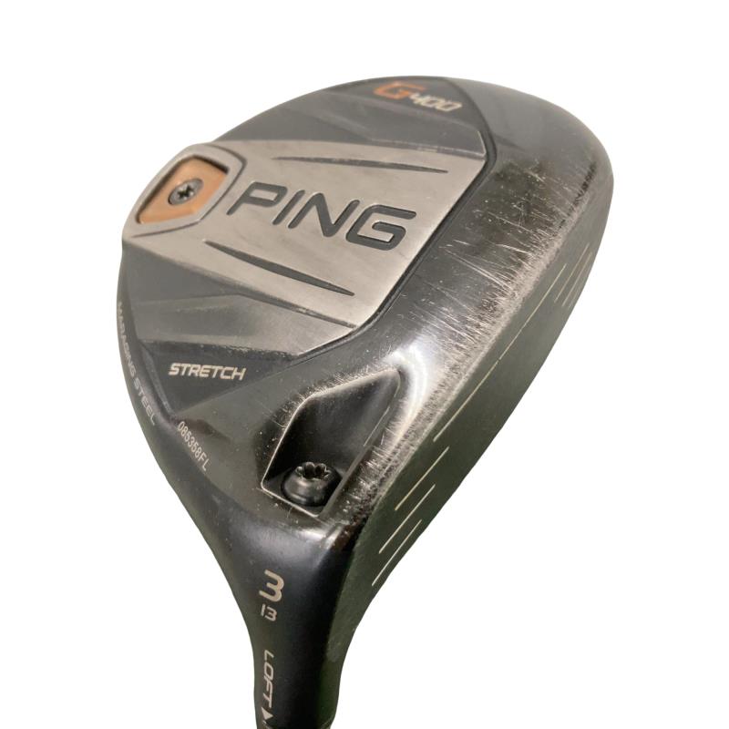 【中古】 ピン G400 3W フェアウェイウッド FW ATTAS CoooL 6 (フレックスS) メンズ 男性用 右利き 右用 Cランク ゴルフクラブ