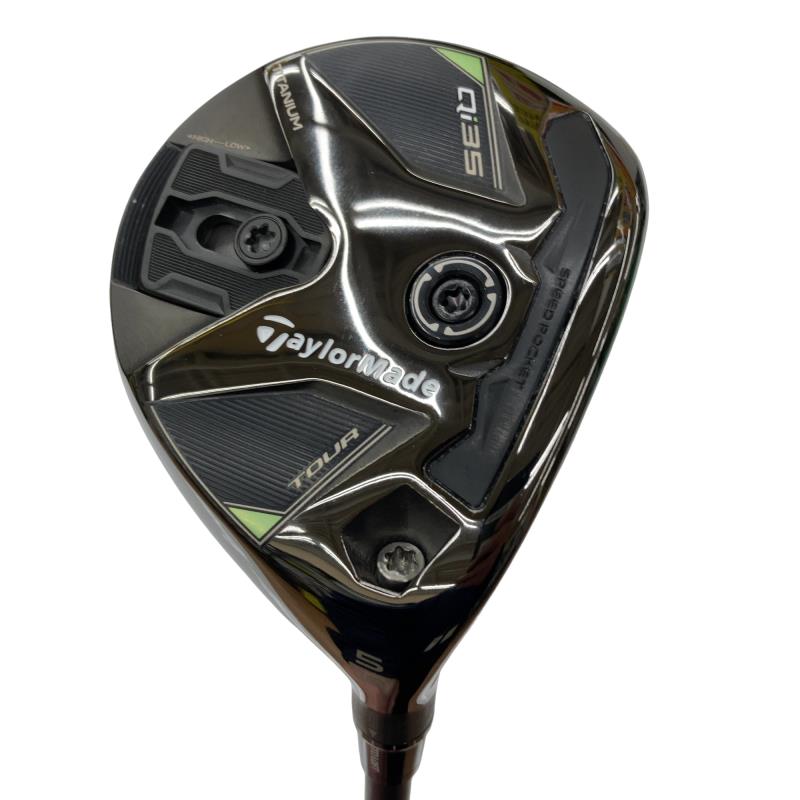 【中古】 テーラーメイド Qi35 TOUR 5W フェアウェイウッド FW Diamana BLACK TM60(Qi35 FW) (フレックスS) メンズ 男性用 右利き 右用 Bランク ゴルフクラブ