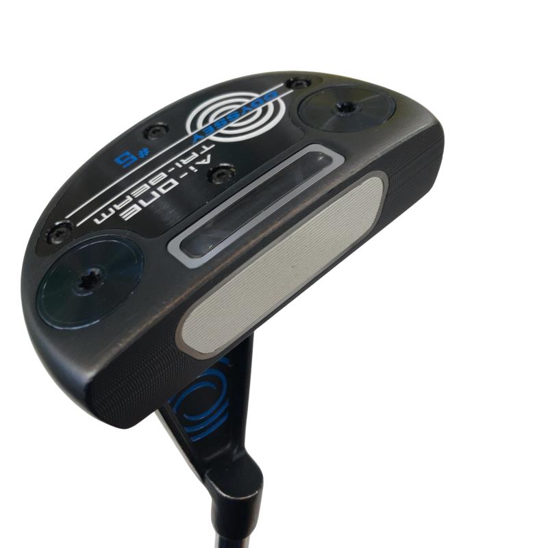 【中古】 オデッセイ Ai-ONE TRI-BEAM #5 34in パター PT STROKE LAB 90 スチール写真 (フレックス余分の物) メンズ 成人男性用 右利き 右用 C序列付ける ゴルフ野球クラブ