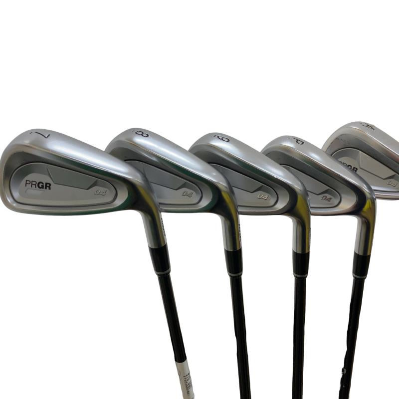【中古】 労働者階級歯車 PRGR 04(2024) 5S アイアン仕掛ける IR MCI BLACK FOR PRGR (フレックスR) メンズ 成人男性用 右利き 右用 C価値づける ゴルフ野球クラブ