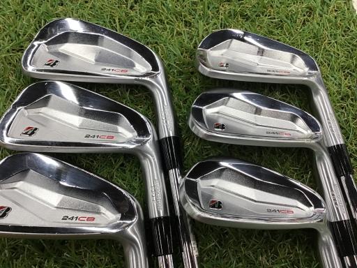 【中古】 ブリヂストン BRIDGESTONE 241CB 6S アイアン仕掛ける IR NS PRO MODUS3 TOUR105 (フレックスS) メンズ 成人男性用 右利き 右用 C価値づける ゴルフ野球クラブ