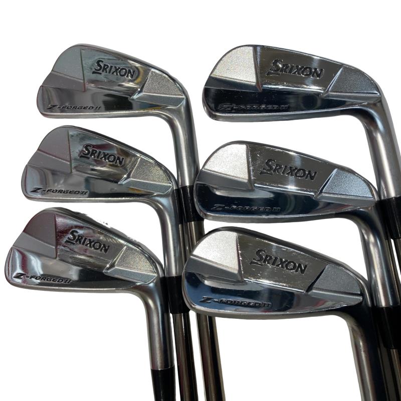 【中古】 ダンロップ SRIXON Z-FORGED II 6S アイアンセット IR リシャフト (フレックスその他) メンズ 男性用 右利き 右用 Cランク ゴルフクラブ