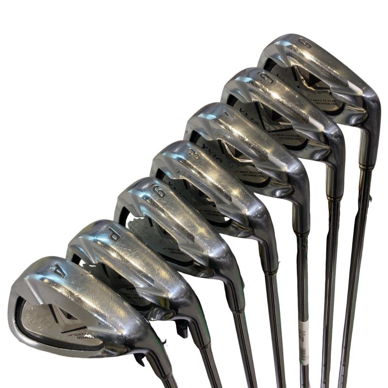 【中古】 ダンロップ XXIO FORGED(2013) 8S アイアンセット IR NS PRO 950GH D.S.T (フレックスS) メンズ 男性用 右利き 右用 Dランク ゴルフクラブ