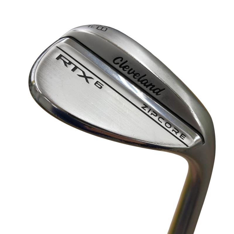 【中古】 クリーブランド Cleveland RTX-6 ZIPCORE ツアーサテン 58°/06° LOW ウェッジ WG Dynamic Gold (フレックスS) メンズ 男性用 右利き 右用 Cランク ゴルフクラブ