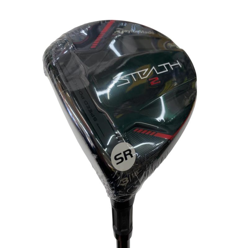 【中古】 テーラーメイド STEALTH2 3W レフティ フェアウェイウッド FW TENSEI RED TM50(STEALTH FW) (フレックスSR) メンズ 男性用 左利き レフティ 左用 Nランク ゴルフクラブ