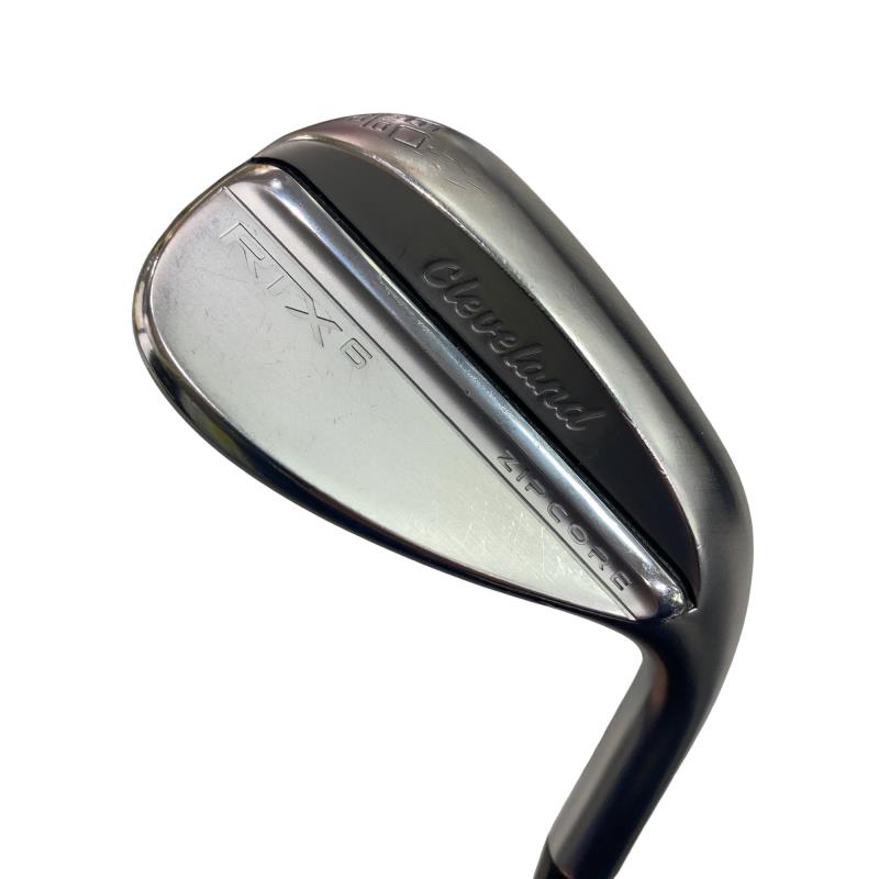 【中古】 クリーブランド Cleveland RTX-6 ZIPCORE ツアーサテン 60°/10° MID ウェッジ WG リシャフト (フレックスその他) メンズ 男性用 右利き 右用 Cランク ゴルフクラブ