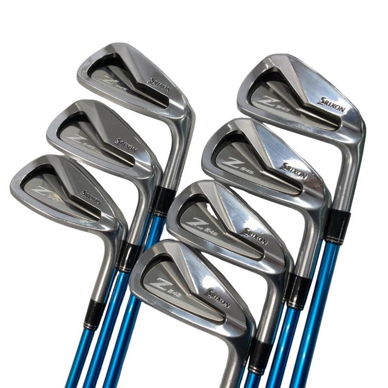 【中古】 ダンロップ SRIXON Z545  8S アイアン仕掛ける IR Miyazaki Kosuma Blue(水) Iron (フレックスS) メンズ 成人男性用 右利き 右用 C位置付ける ゴルフ野球クラブ アイアン-メンズクラブ
