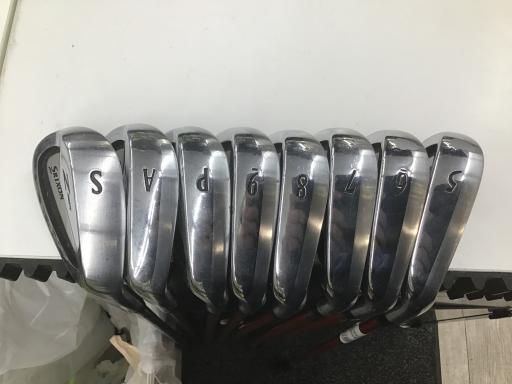 【中古】 ダンロップ SRIXON Z565  8S アイアンセット IR Miyazaki Kaula 8 for IRON (フレックスS) メンズ 男性用 右利き 右用 Cランク ゴルフクラブ