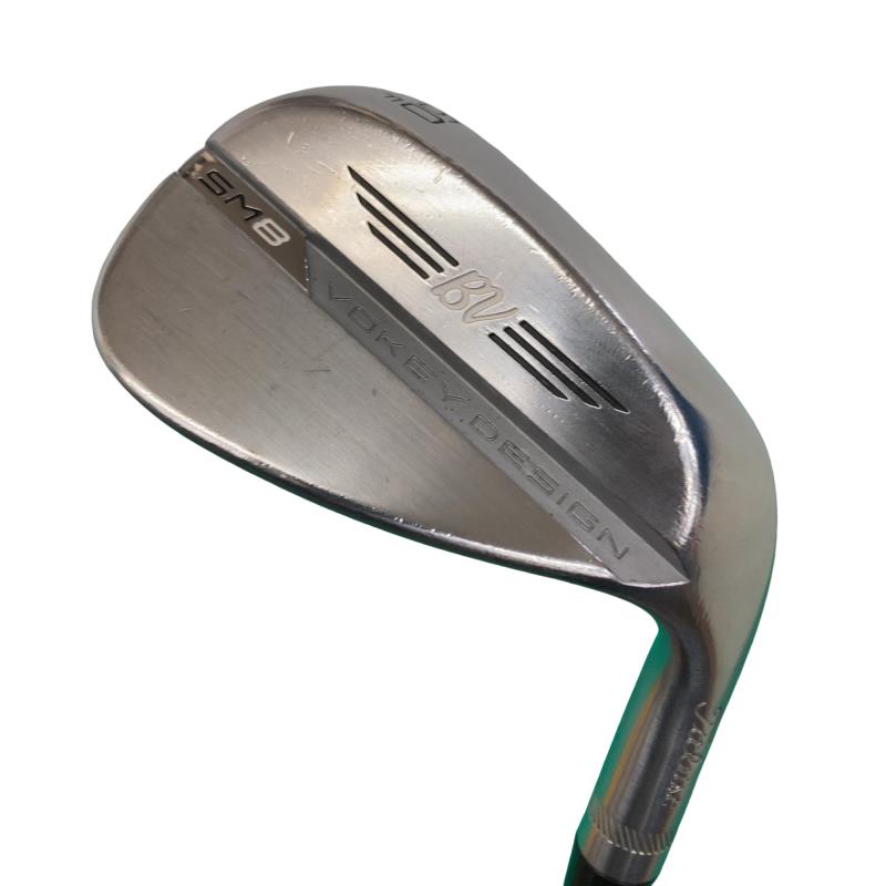 【中古】 タイトリスト VOKEY SPIN MILLED SM8 周遊旅行Cr 50°/08°F ウェッジ WG リシャフト (フレックス余分の物) メンズ 成人男性用 右利き 右用 C価値づける ゴルフ野球クラブ