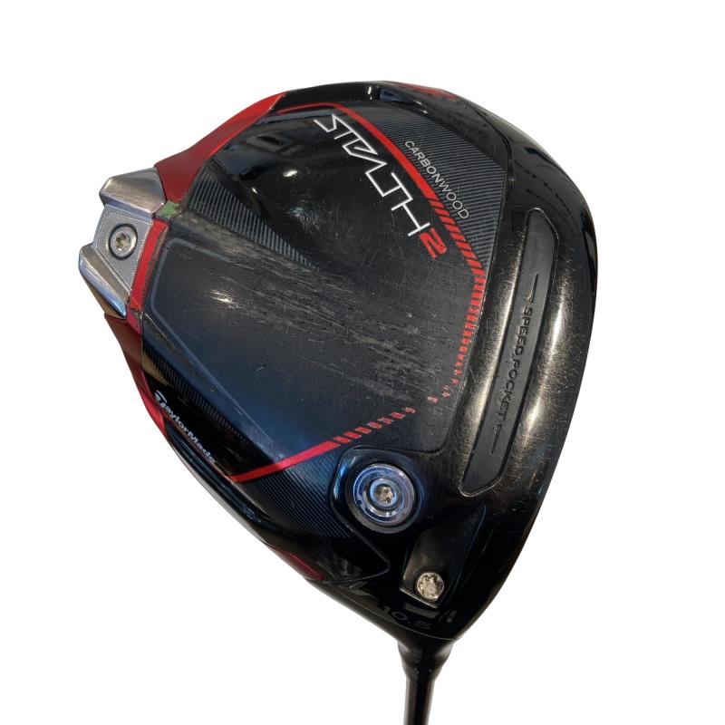【中古】 テーラーメイド STEALTH2 10.5° ドライバー DR 純正特注シャフト (フレックスS) メンズ 男性用 右利き 右用 Cランク ゴルフクラブ