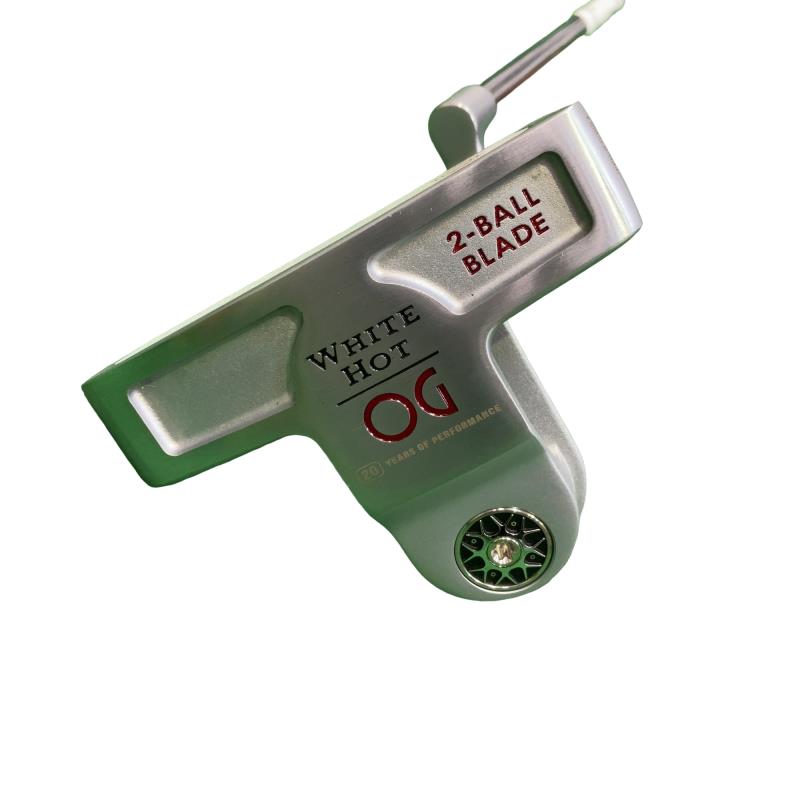 【中古】 オデッセイ WHITE HOT OG 2-BALL BLADE TOUR LINED 33インチ パター PT STROKE LAB (フレックスその他) メンズ 男性用 右利き 右用 Cランク ゴルフクラブ