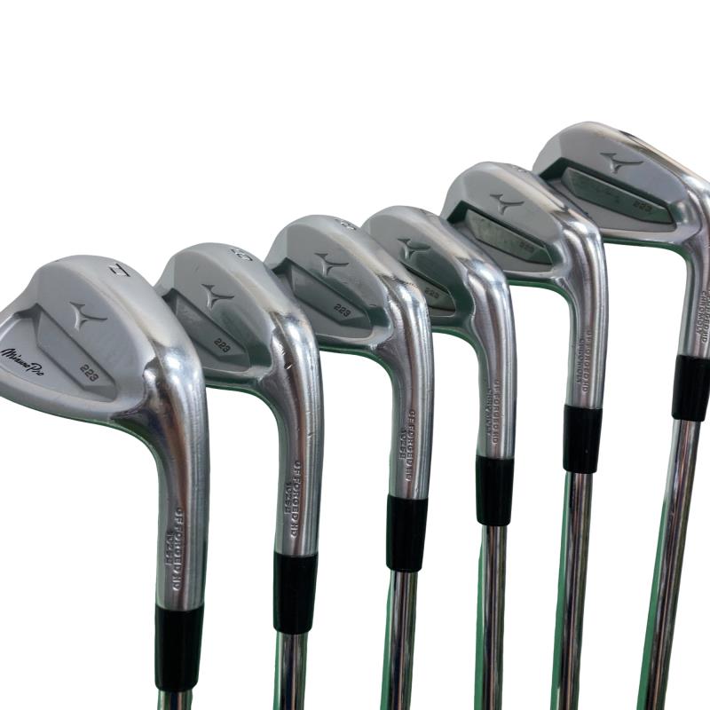 【中古】 ミズノ Mizuno Pro 223 6S アイアン書き割り IR 純然たる特注矢がら (フレックスR) メンズ 成人男性用 右利き 右用 C位置づける ゴルフ野球クラブ