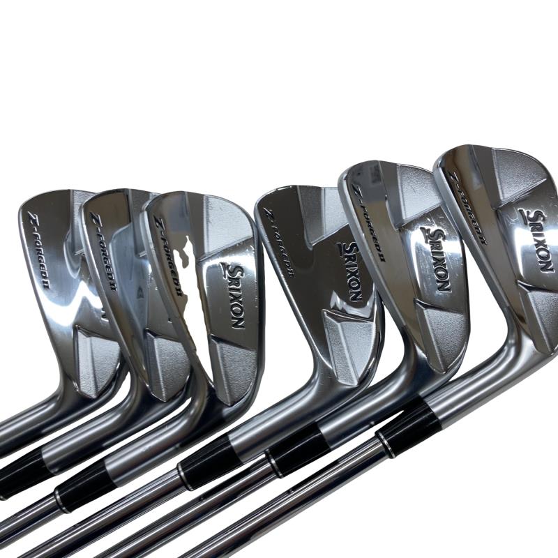 【中古】 ダンロップ SRIXON Z-FORGED II 6S アイアンセット IR Dynamic Gold D.S.T (フレックスS) メンズ 男性用 右利き 右用 Cランク ゴルフクラブ|ゴルフパートナー 中古クラブ店