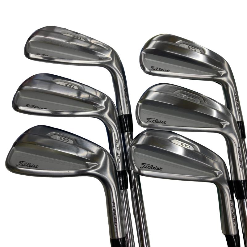 【中古】 タイトリスト Titleist T100(2021) 7S アイアン仕掛ける IR 完全無欠特注立て坑 (フレックスS) メンズ 成人男性用 右利き 右用 C価値づける ゴルフ野球クラブ